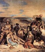 Eugene Delacroix The Massacre on Chios Germany oil painting reproduction